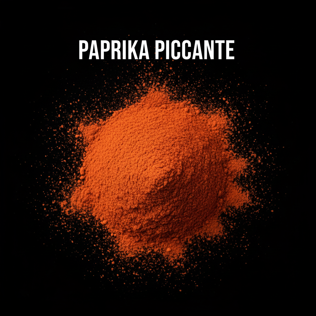 Paprika Piccante - sfondo nero